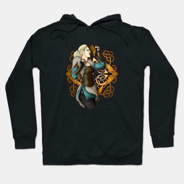 Viking Scream Hoodie by CatAstropheBoxes